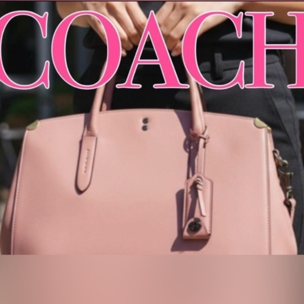 COACH 1941 Cooper Dusty Rose Glovetanned Leather Carryall